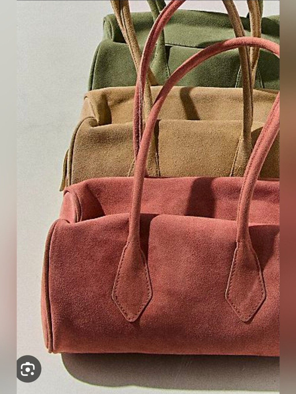 Sierra Suede Shoulder Bag